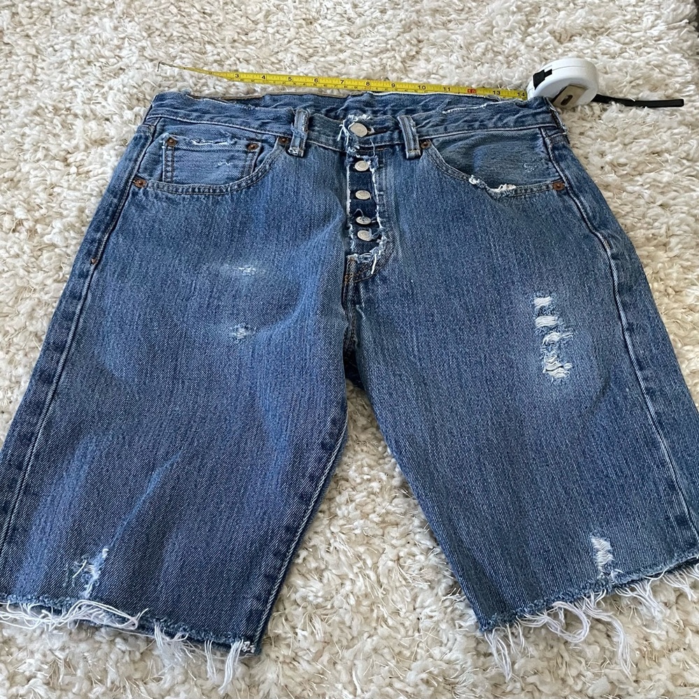 Levi’s button fly shorts